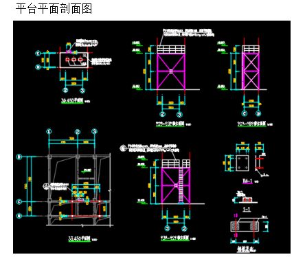 建筑設計公司-成都某鋼平臺設計案例