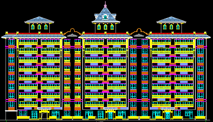 我院河北省新樂市住宅小區設計案例