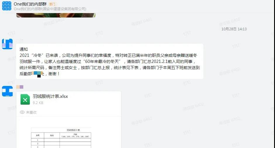 【員工福利】給員工父母的冬季溫暖已送達